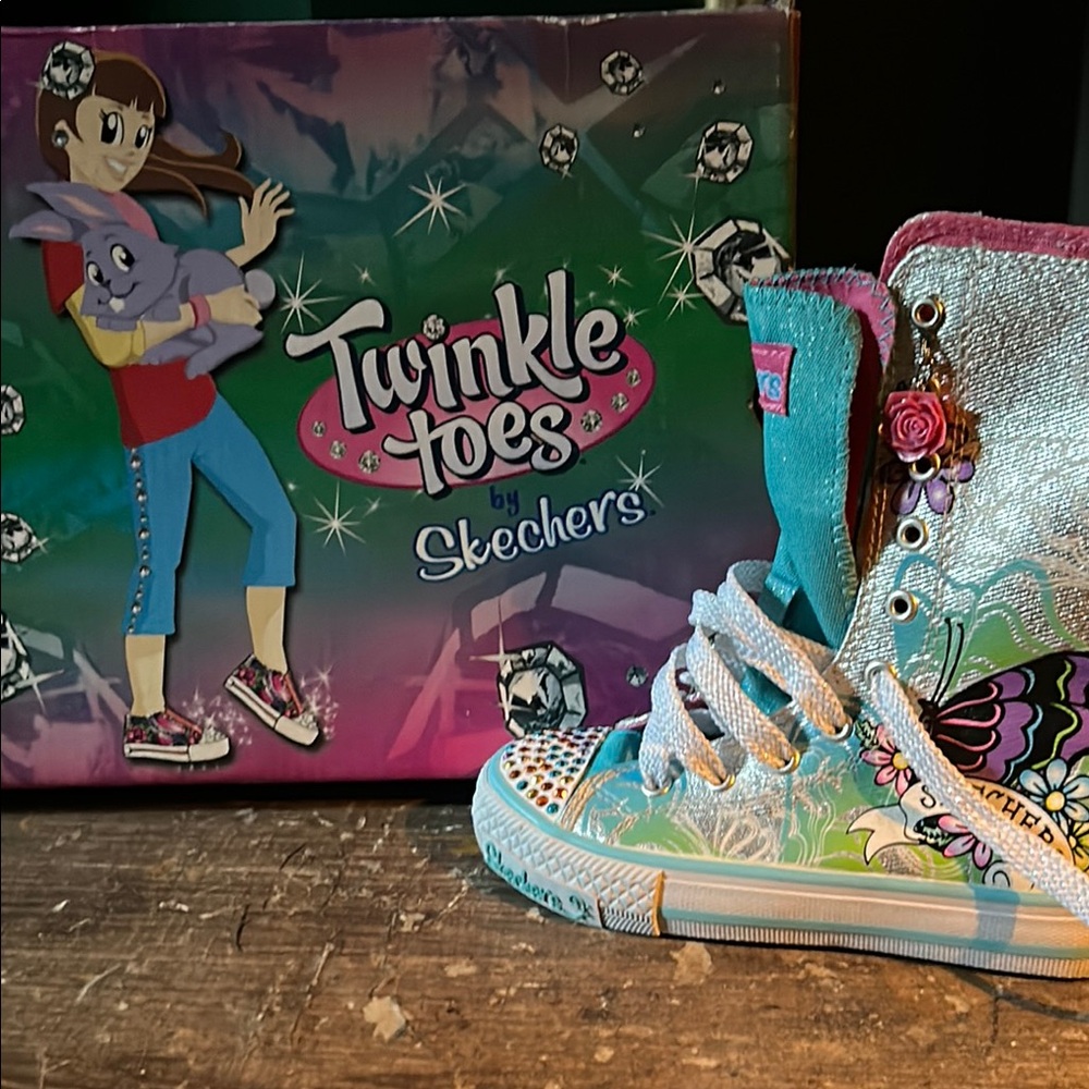 Skechers Twinkle Toes Colorful High-Tops
